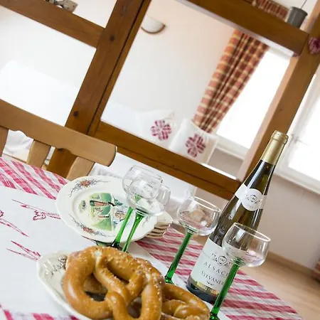 公寓 费尔米阿尔萨斯尼典型酒店 Truchtersheim