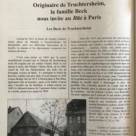 Ferme Typique Alsacienne Апартаменты